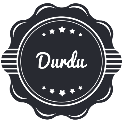 Durdu badge logo