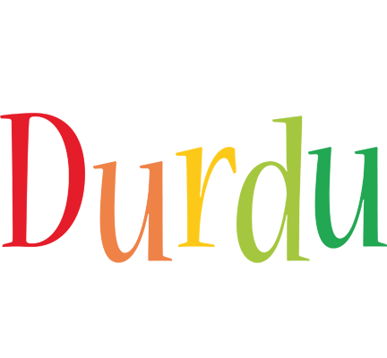Durdu birthday logo