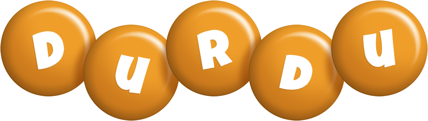 Durdu candy-orange logo