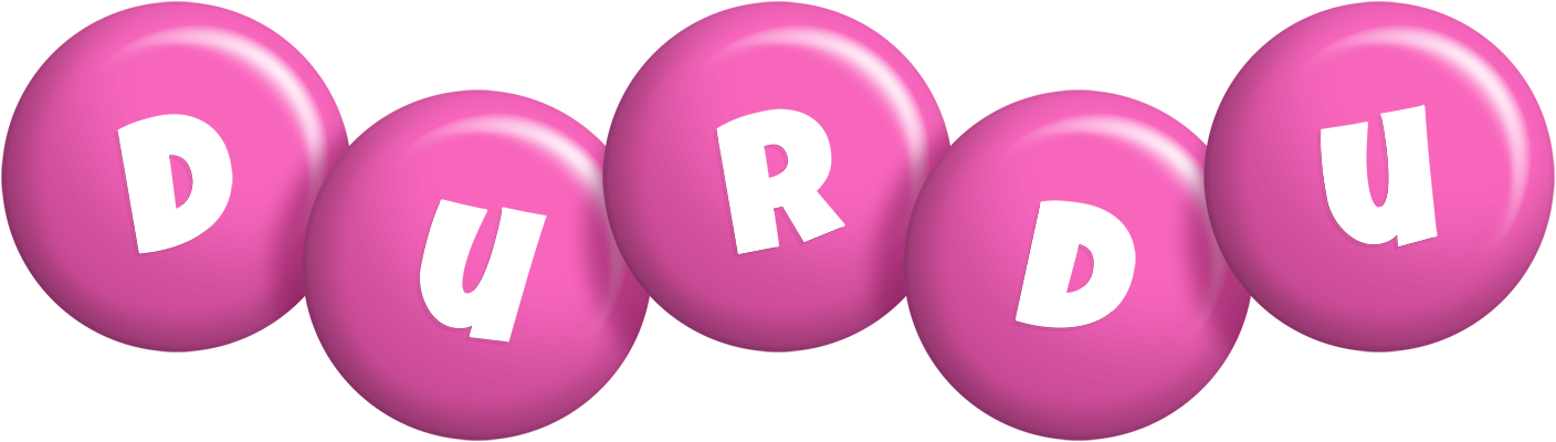 Durdu candy-pink logo