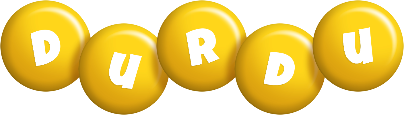 Durdu candy-yellow logo