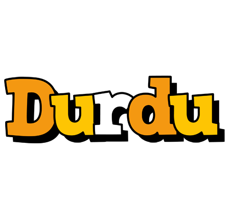 Durdu cartoon logo