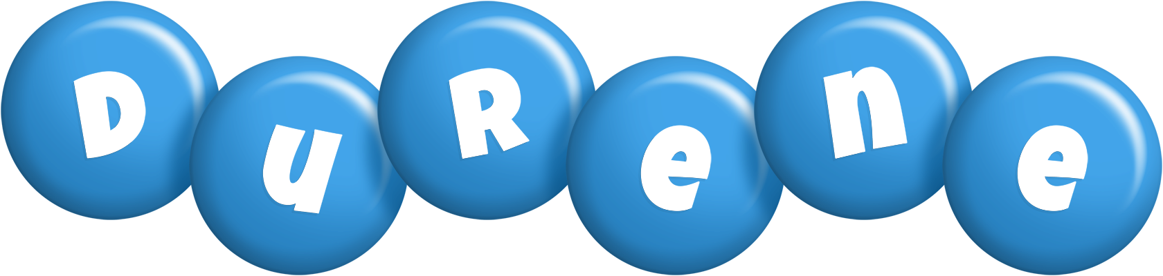 Durene candy-blue logo