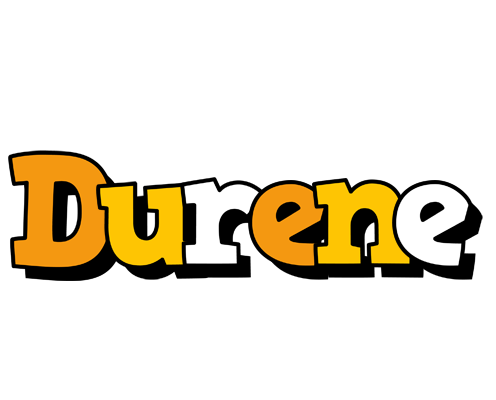 Durene cartoon logo