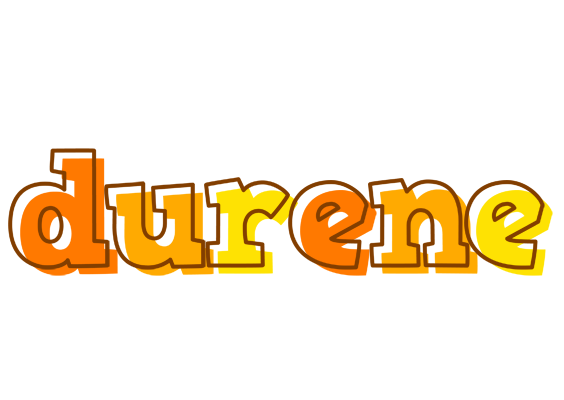 Durene desert logo