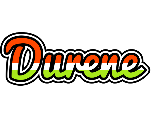 Durene exotic logo