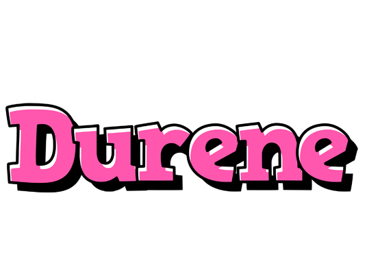 Durene girlish logo