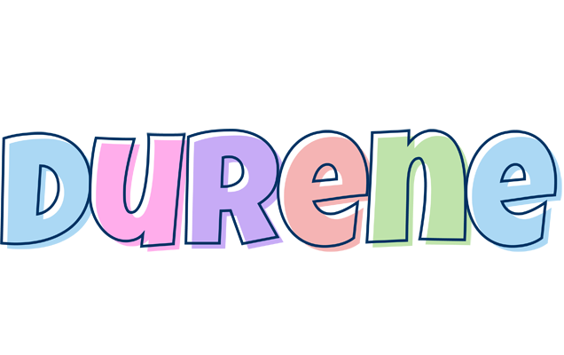 Durene pastel logo
