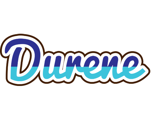 Durene raining logo