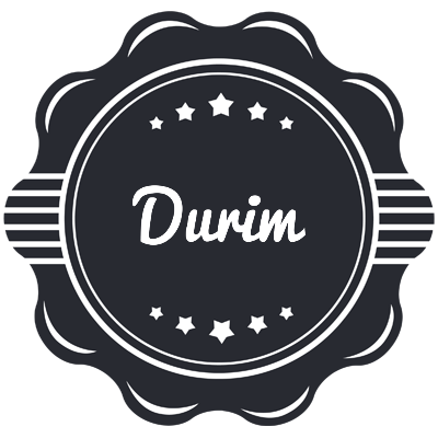 Durim badge logo