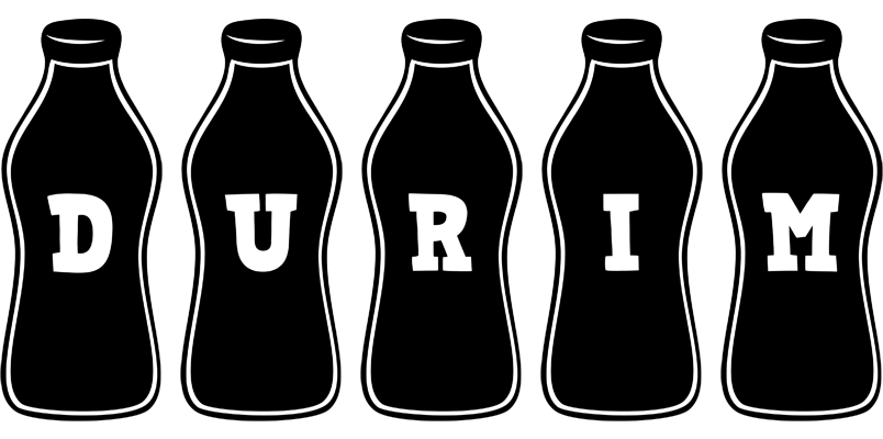 Durim bottle logo