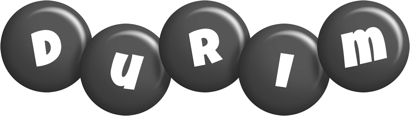Durim candy-black logo
