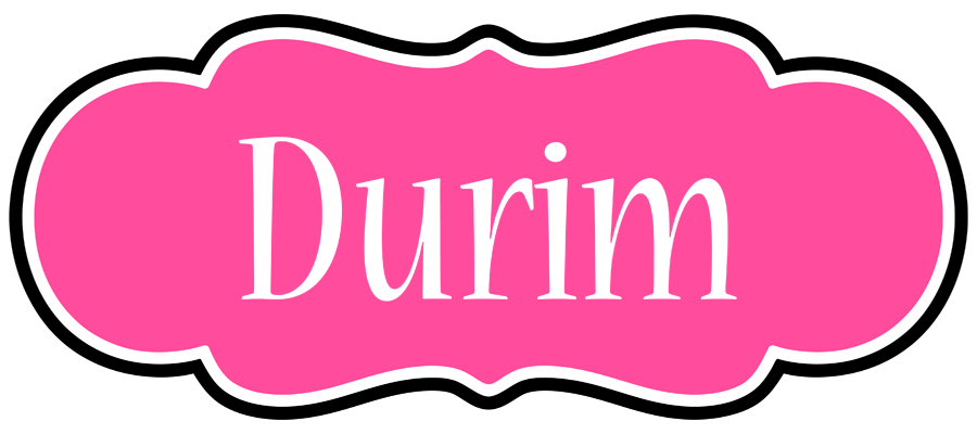 Durim invitation logo