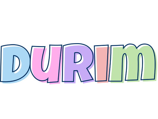 Durim pastel logo