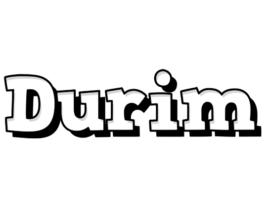 Durim snowing logo