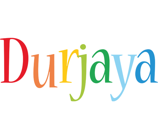 Durjaya birthday logo