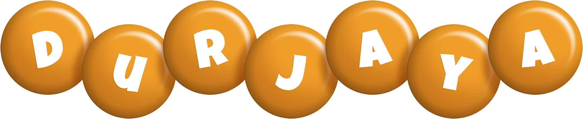 Durjaya candy-orange logo