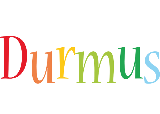 Durmus birthday logo