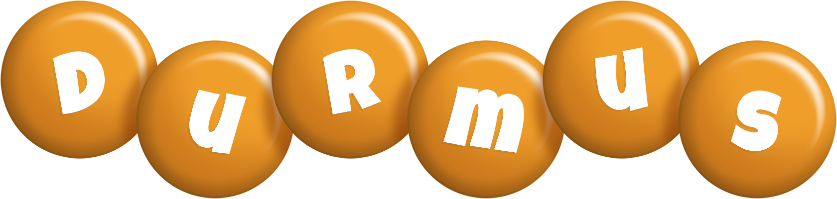 Durmus candy-orange logo