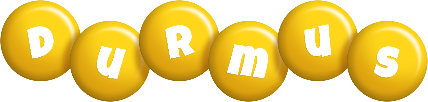 Durmus candy-yellow logo