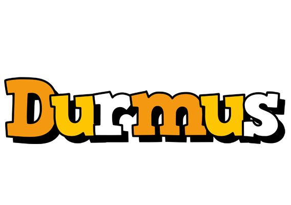 Durmus cartoon logo