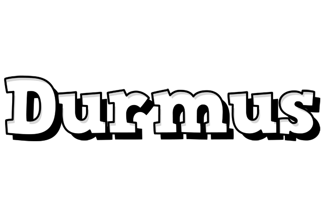 Durmus snowing logo