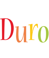 Duro birthday logo