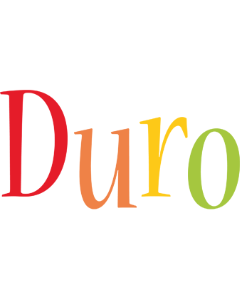 Duro birthday logo