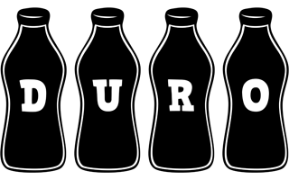 Duro bottle logo