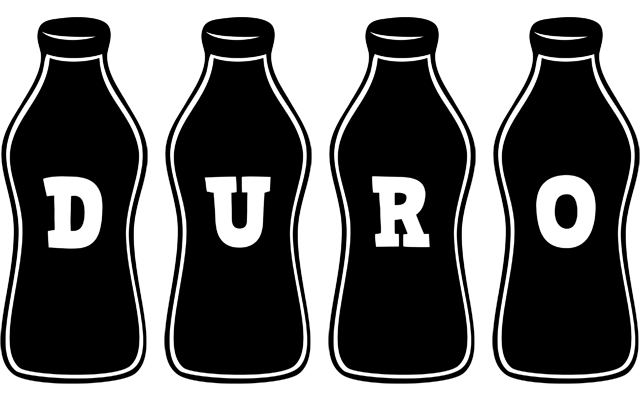 Duro bottle logo