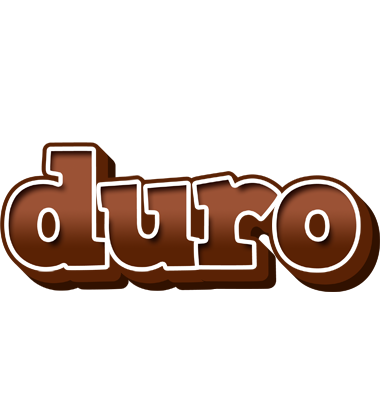 Duro brownie logo
