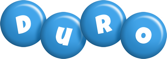 Duro candy-blue logo