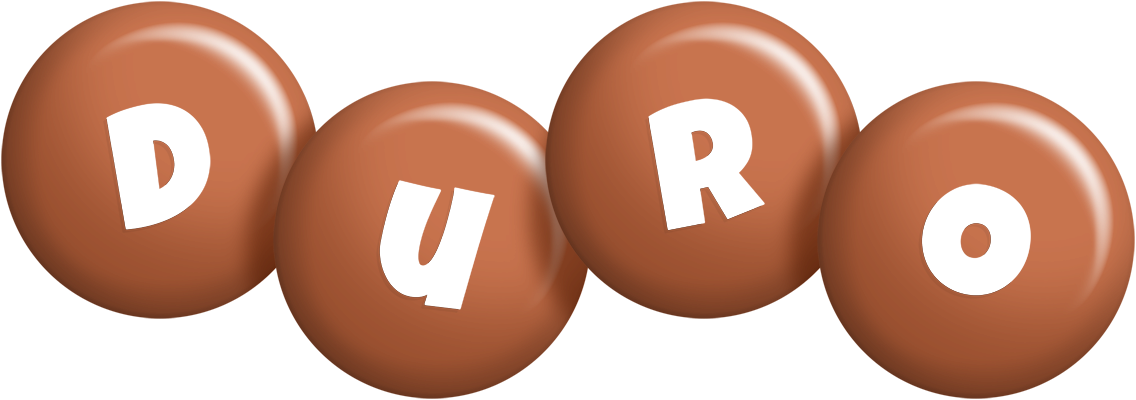 Duro candy-brown logo