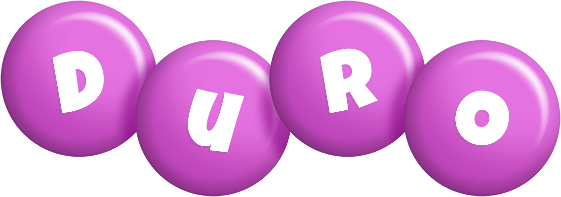 Duro candy-purple logo