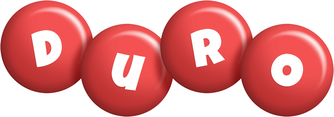 Duro candy-red logo