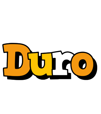 Duro cartoon logo