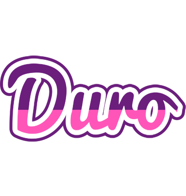 Duro cheerful logo