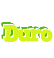 Duro citrus logo