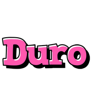 Duro girlish logo