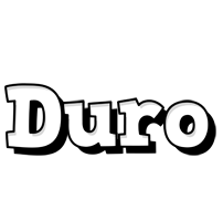 Duro snowing logo