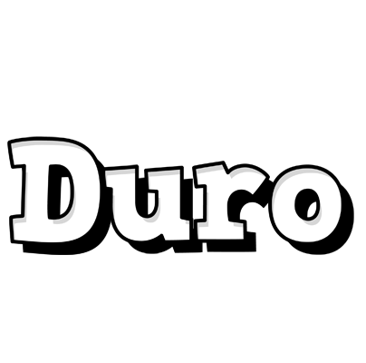 Duro snowing logo