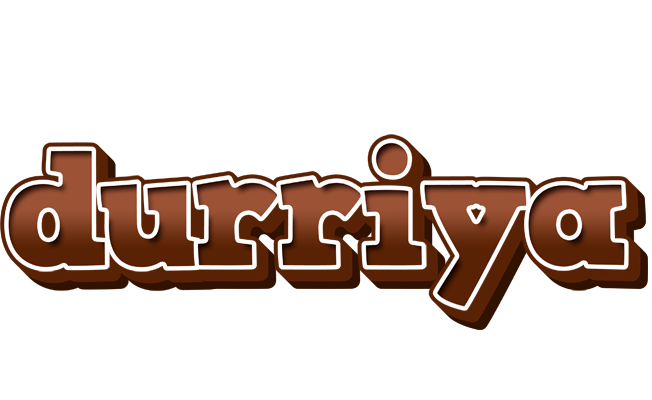 Durriya brownie logo