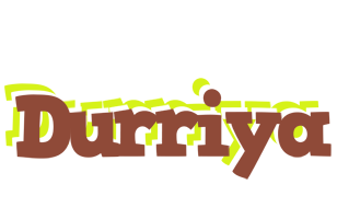 Durriya caffeebar logo