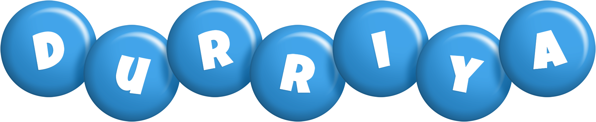 Durriya candy-blue logo