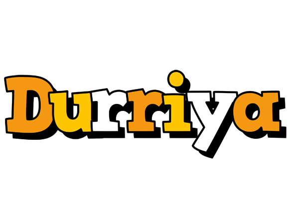 Durriya cartoon logo