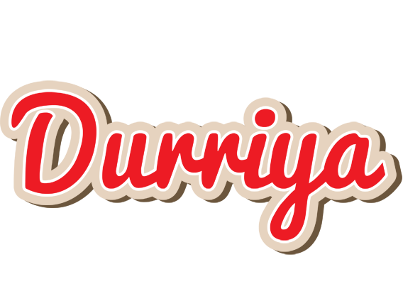 Durriya chocolate logo