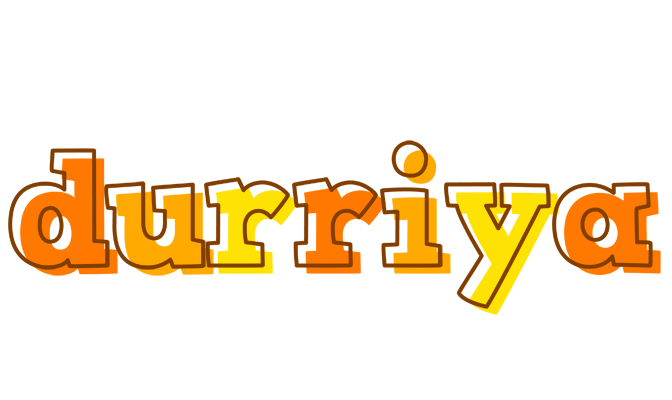 Durriya desert logo