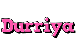 Durriya girlish logo