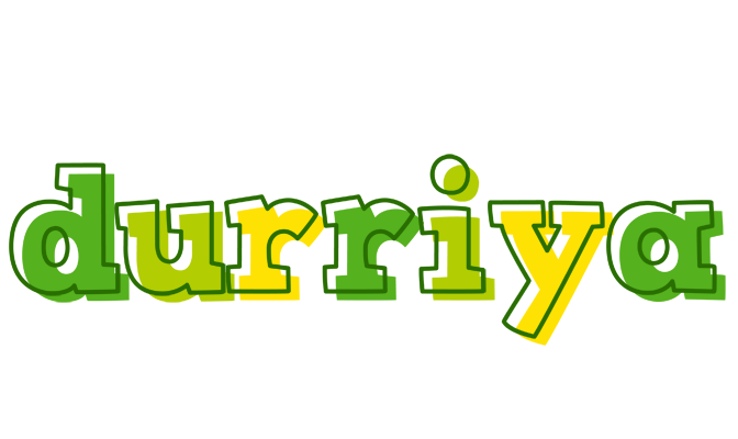 Durriya juice logo