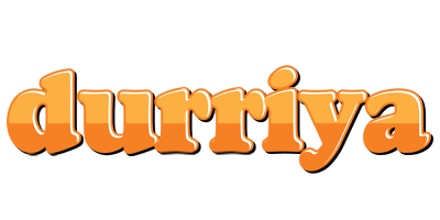 Durriya orange logo